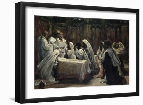 Communion of the Apostles-James Tissot-Framed Giclee Print