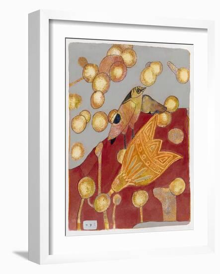 Community Garden 1-Maria Pietri Lalor-Framed Giclee Print