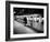 Commuter on the New York New Haven Line Running to Catch Train Pulling Out of Grand Central Station-Alfred Eisenstaedt-Framed Photographic Print