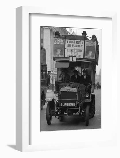Commuters During Strike Action 1926-Staff-Framed Photographic Print