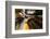 Commuters in NYC subway system-null-Framed Photographic Print