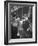 Commuters Sitting on a Train and Reading the Chicago Tribune-Charles E^ Steinheimer-Framed Photographic Print