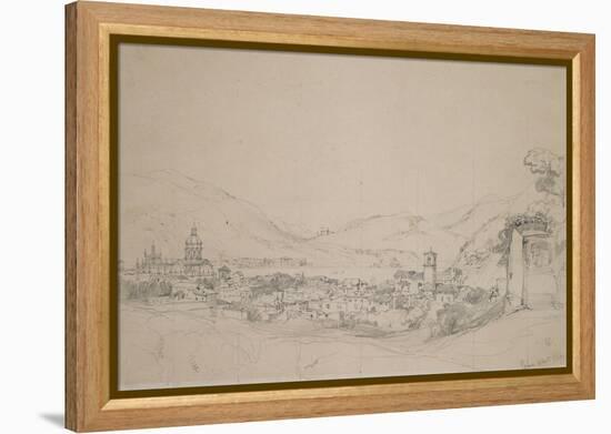 Como, 1840 (Pencil on Paper)-William Callow-Framed Premier Image Canvas