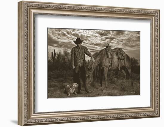 Compadres-Barry Hart-Framed Art Print