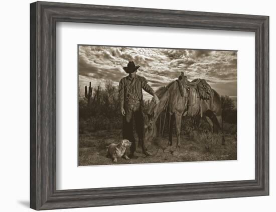 Compadres-Barry Hart-Framed Art Print