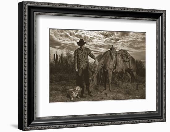 Compadres-Barry Hart-Framed Art Print