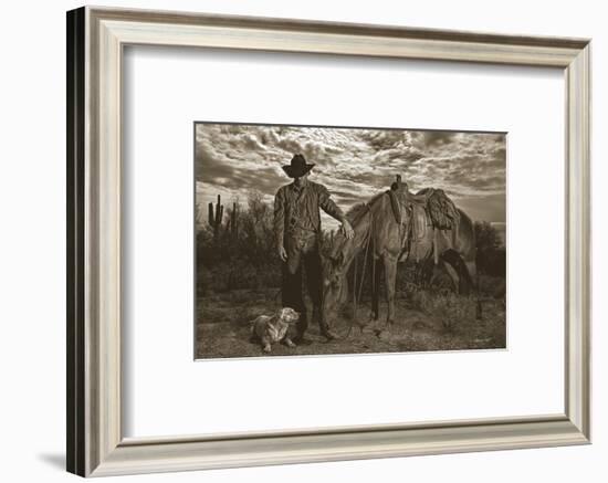 Compadres-Barry Hart-Framed Art Print