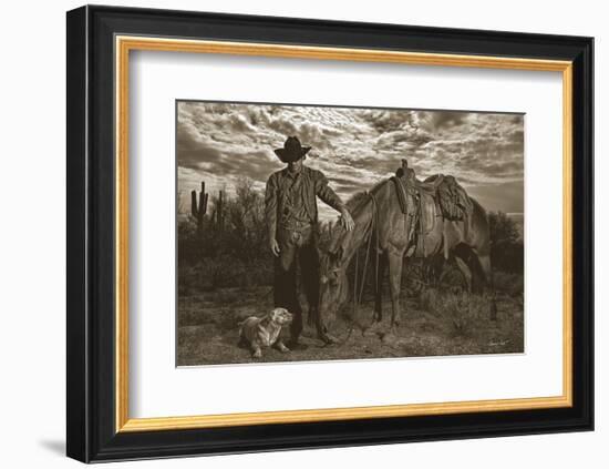 Compadres-Barry Hart-Framed Art Print