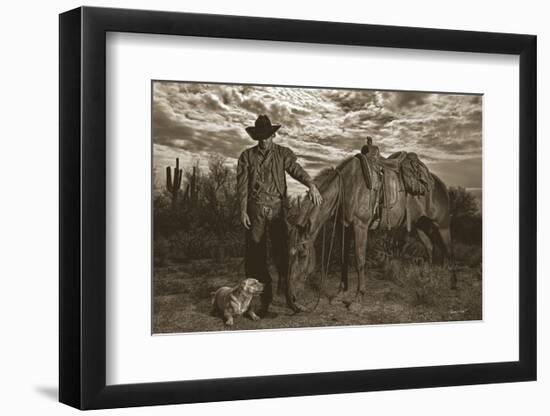 Compadres-Barry Hart-Framed Art Print