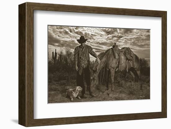 Compadres-Barry Hart-Framed Art Print