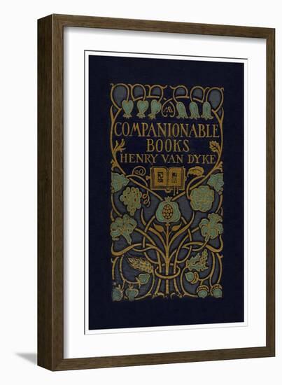 Companionable Books-null-Framed Premium Giclee Print