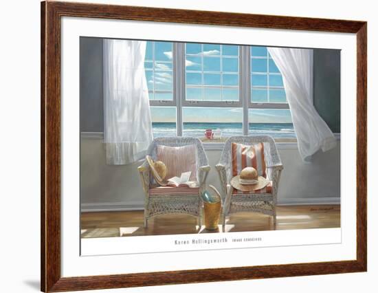 Companions-Karen Hollingsworth-Framed Art Print