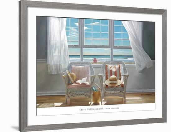 Companions-Karen Hollingsworth-Framed Art Print