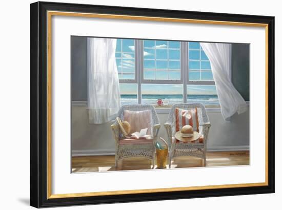 Companions-Karen Hollingsworth-Framed Art Print