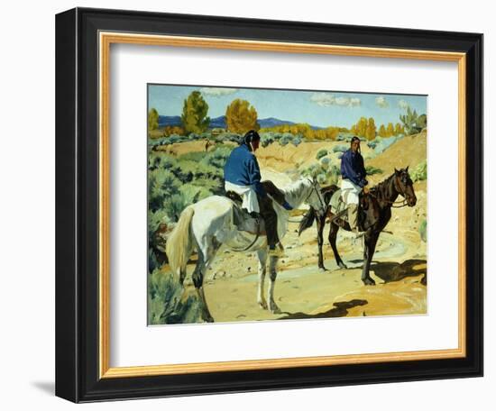 Companions-Walter Ufer-Framed Giclee Print