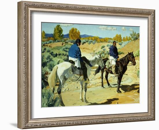 Companions-Walter Ufer-Framed Giclee Print