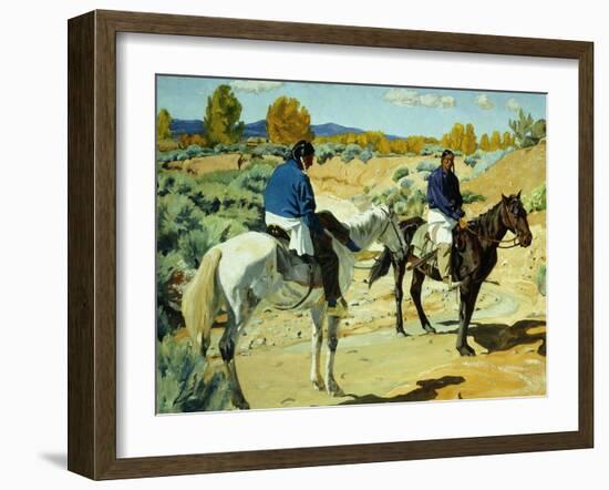 Companions-Walter Ufer-Framed Giclee Print