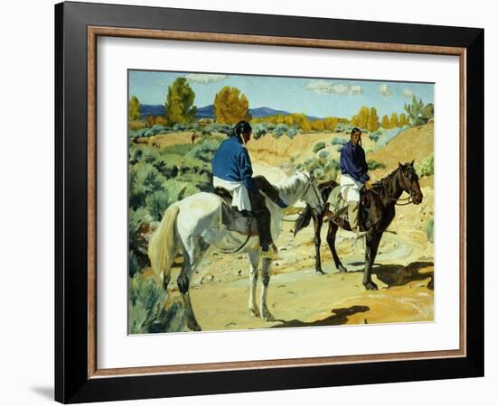 Companions-Walter Ufer-Framed Giclee Print