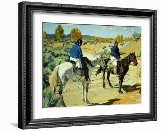 Companions-Walter Ufer-Framed Giclee Print