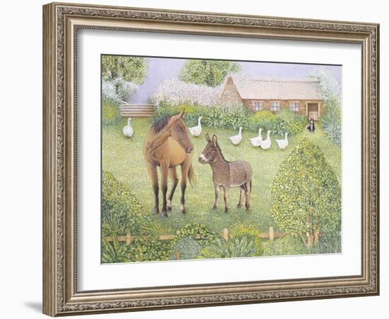 Companions-Pat Scott-Framed Giclee Print