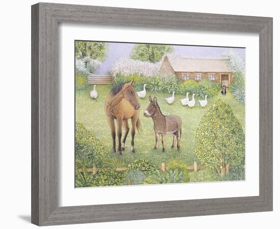 Companions-Pat Scott-Framed Giclee Print