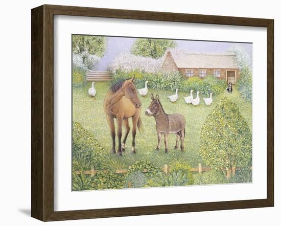 Companions-Pat Scott-Framed Giclee Print