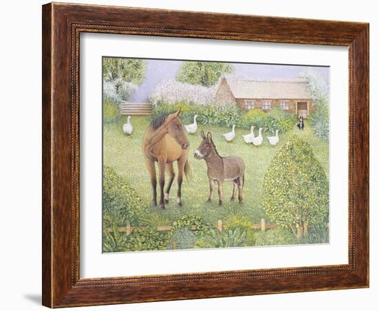 Companions-Pat Scott-Framed Giclee Print