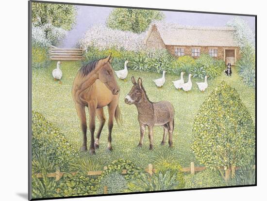 Companions-Pat Scott-Mounted Giclee Print