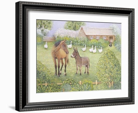 Companions-Pat Scott-Framed Giclee Print