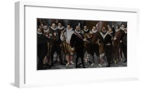 Company of Captain Dirck Jacobsz Rosecrans and Lieutenant Pauw-Cornelis Ketel-Framed Art Print