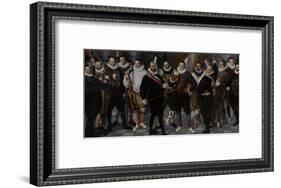 Company of Captain Dirck Jacobsz Rosecrans and Lieutenant Pauw-Cornelis Ketel-Framed Premium Giclee Print