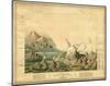 Comparative View of the Heights of the Principal Mountains in the World, c.1816-Charles Smith-Mounted Art Print