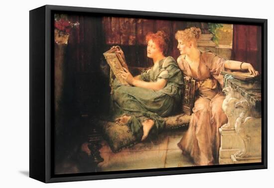 Comparisons-Sir Lawrence Alma-Tadema-Framed Stretched Canvas