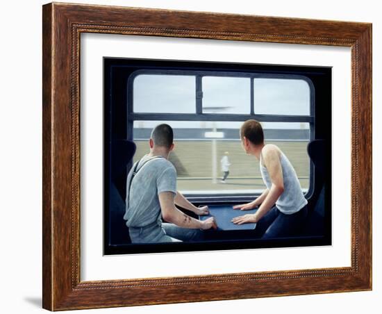 Compartments 2, 1979-Graham Dean-Framed Giclee Print