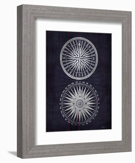 Compass 1-Denise Brown-Framed Premium Giclee Print