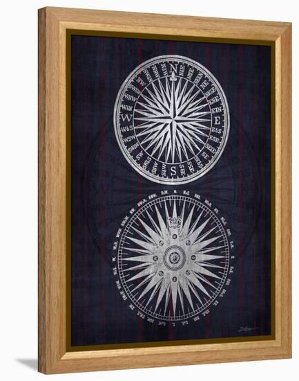 Compass 1-Denise Brown-Framed Stretched Canvas