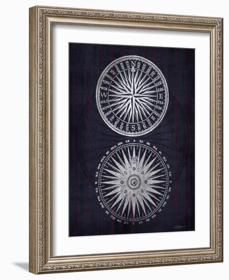 Compass 1-Denise Brown-Framed Art Print