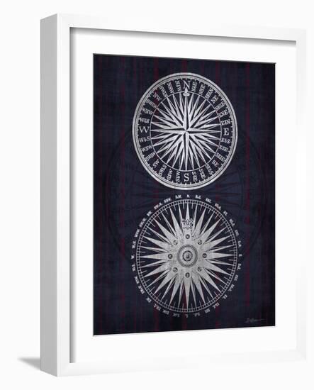 Compass 1-Denise Brown-Framed Art Print