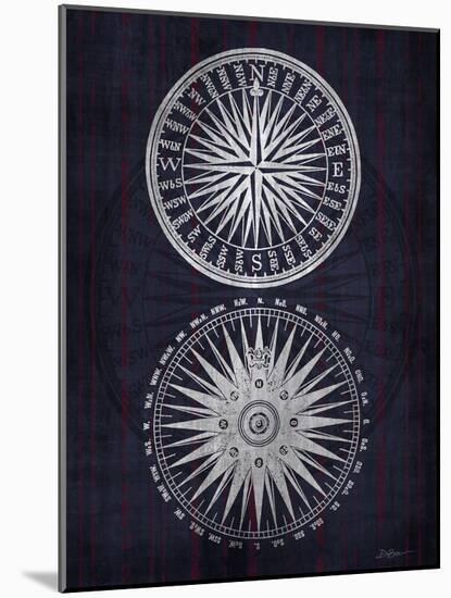 Compass 1-Denise Brown-Mounted Art Print