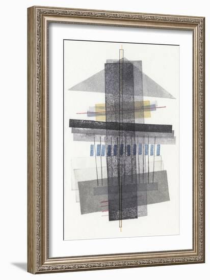 Compass Point II-Nikki Galapon-Framed Art Print