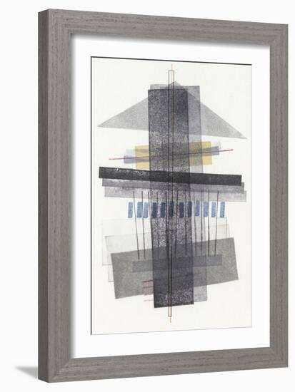 Compass Point II-Nikki Galapon-Framed Art Print