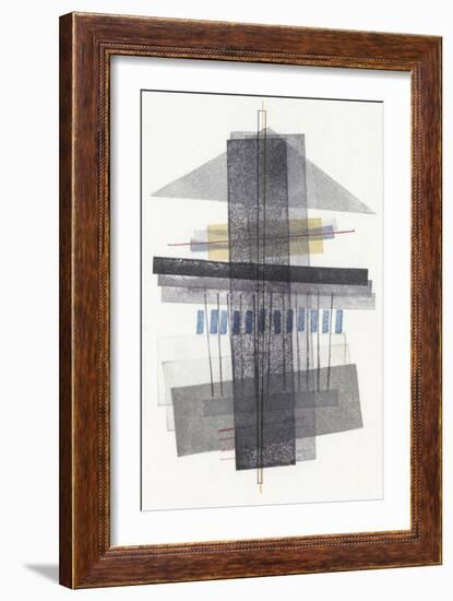 Compass Point II-Nikki Galapon-Framed Art Print