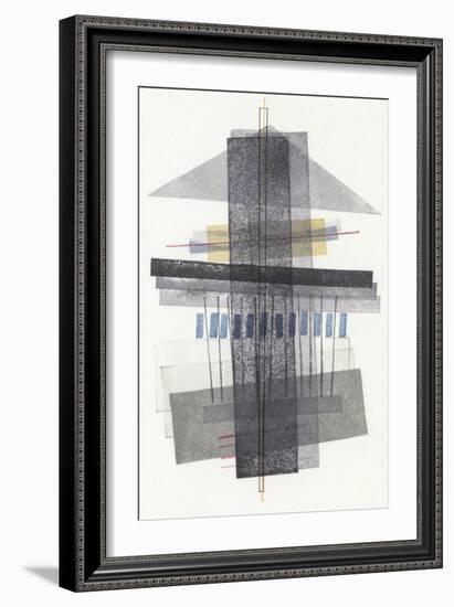 Compass Point II-Nikki Galapon-Framed Art Print