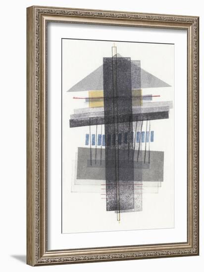 Compass Point III-Nikki Galapon-Framed Art Print