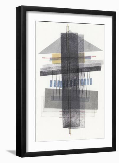 Compass Point III-Nikki Galapon-Framed Art Print