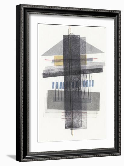 Compass Point III-Nikki Galapon-Framed Art Print