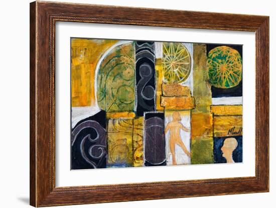 Compass Points, 2011-Margaret Coxall-Framed Giclee Print