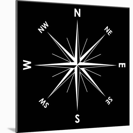 Compass Rose, Artwork-Mikkel Juul-Mounted Premium Photographic Print