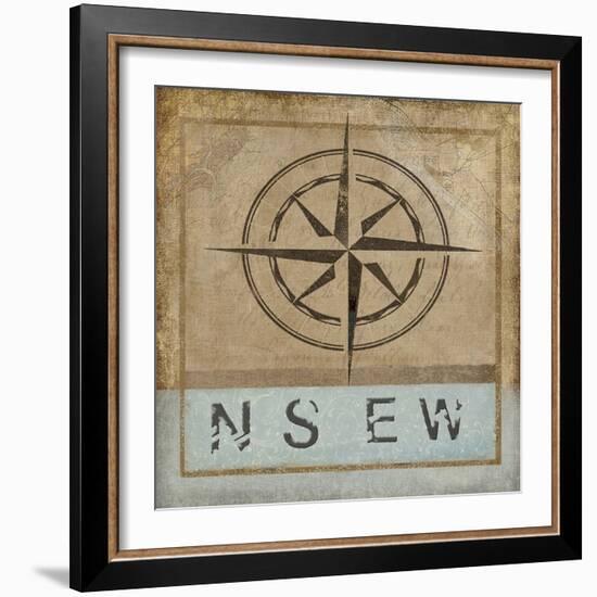 Compass Rose II-Karen Williams-Framed Giclee Print