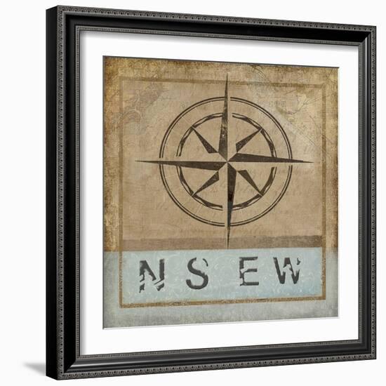 Compass Rose II-Karen Williams-Framed Giclee Print